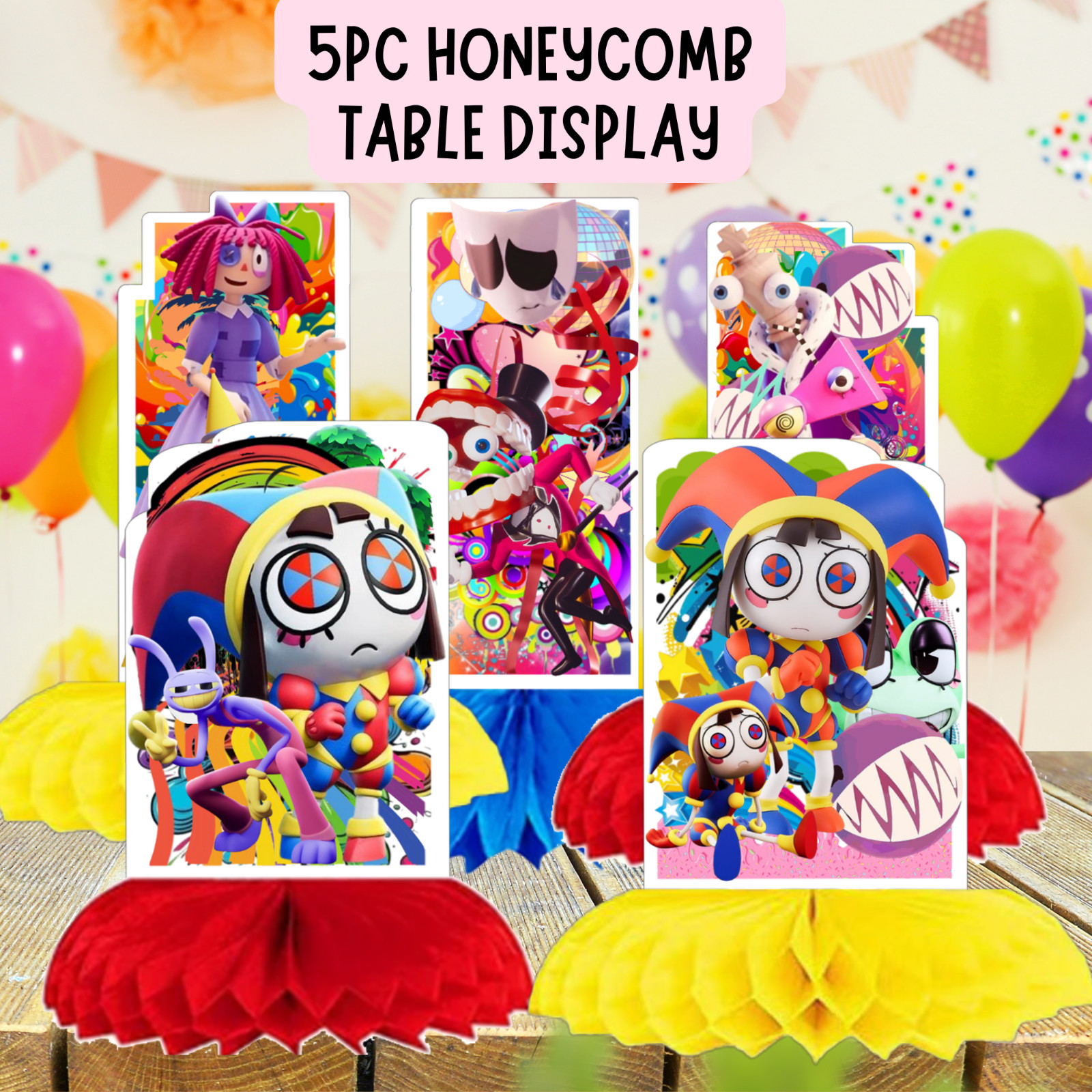 Amazing Circus Tablewave Party Supplies happy birthday centerpiece decoration