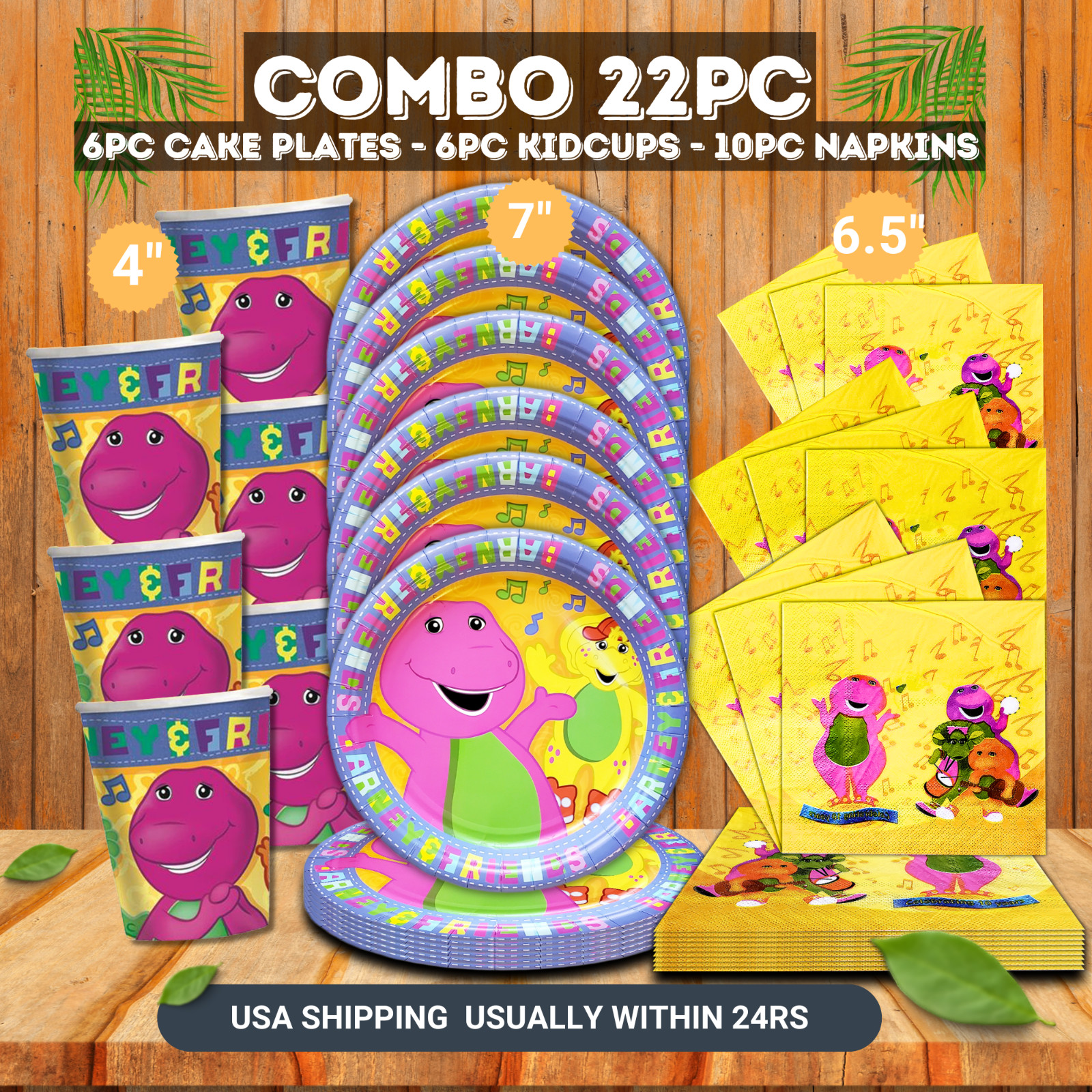 BARNEY cake birthday party decorations decor theme idea supplies BALLOON CUPCAKE
