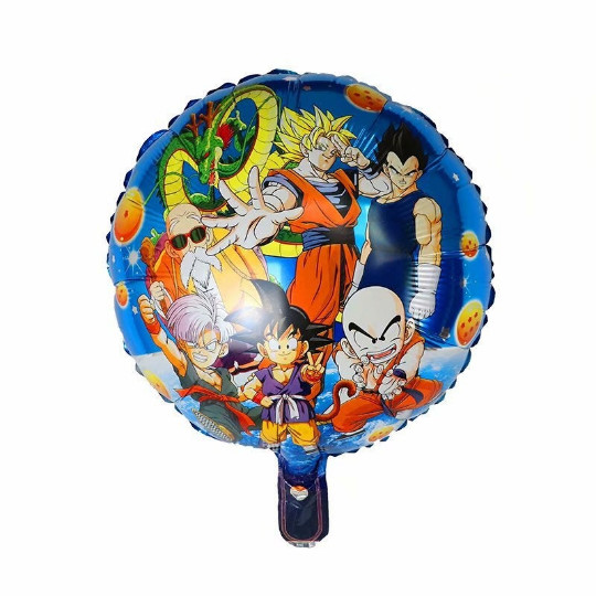 Balloon 18″ Dragon Ball Mylar Foil, Birthday Party Decorations Gifts Red Blue