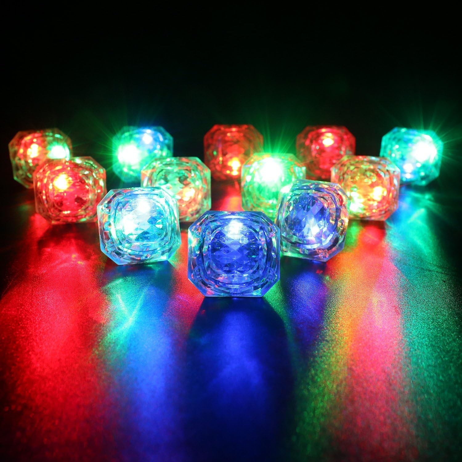 Flashing Led Light up Rings Bachelorette Party Favors Toys Grow in The Dark P…