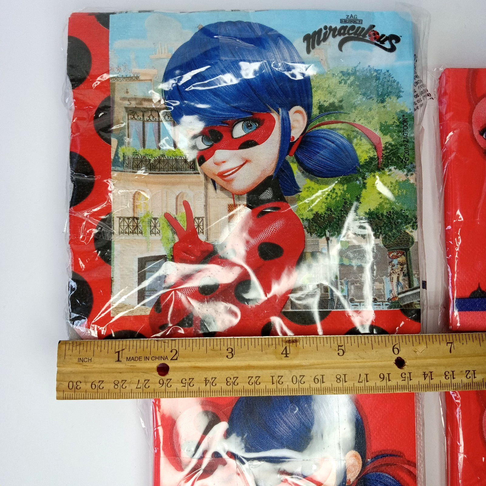 Miraculous Ladybug Paper Party Napkins Lot of 4 Packs – Birthday Party Supplies