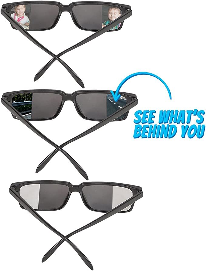 1 SPY LOOK BEHIND GLASSES, EYEGLASSES, FOR PARTIES, GOODY BAGS, CARNIVAL PRIZES