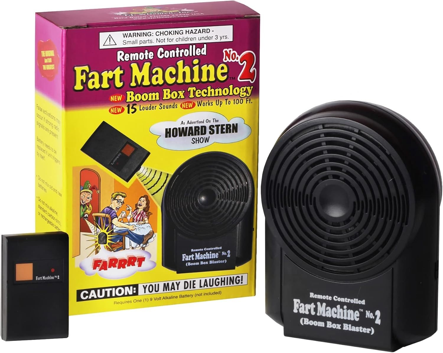 Humorous Remote Fart Machine with 15 Sounds and Wireless Control – Perfect Gift