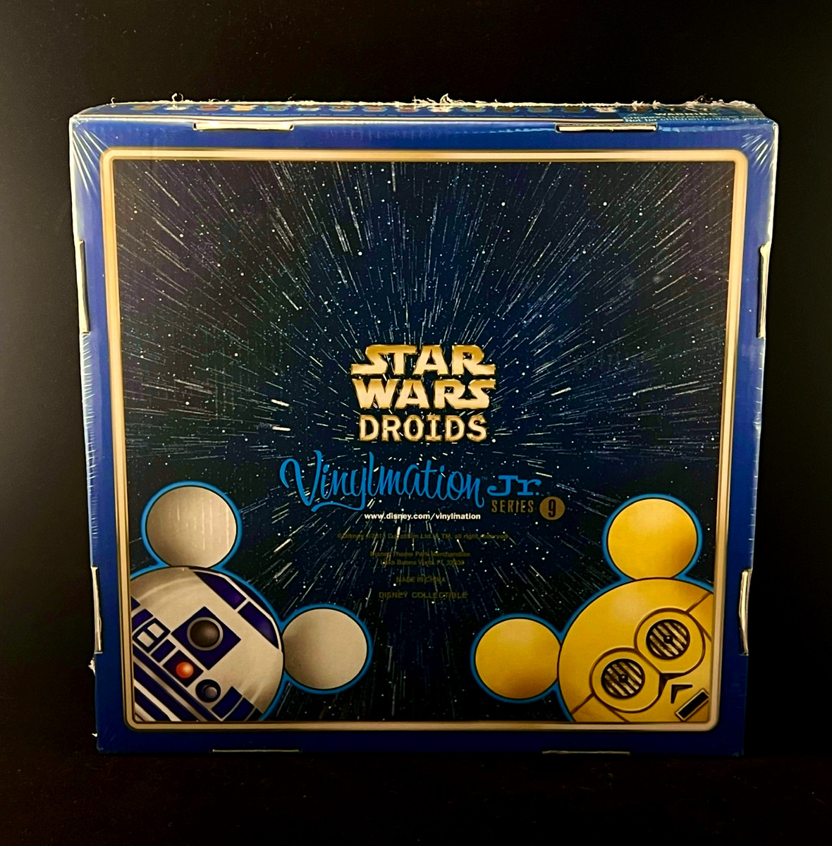 4x Disney Park Authentic Party Favors Star Wars Droid Toy+Keychain Sealed Mickey