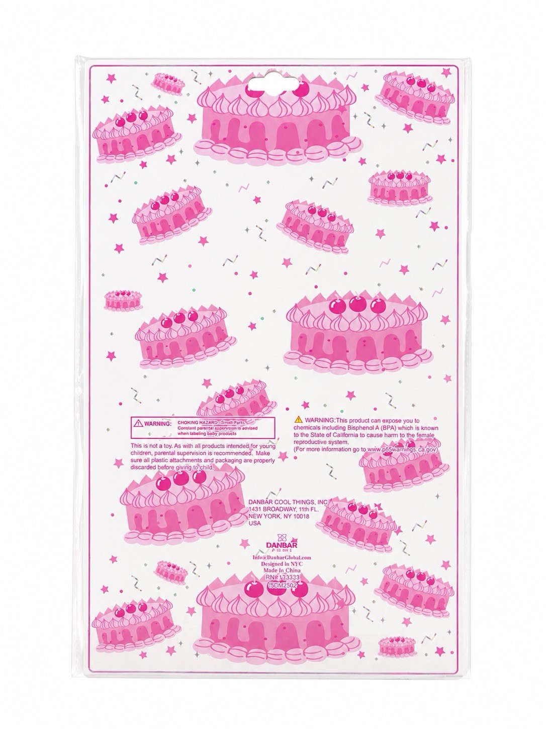Danbar Global Birthday Girl Sash & Rhinestone Headband Set, Pink/Gold