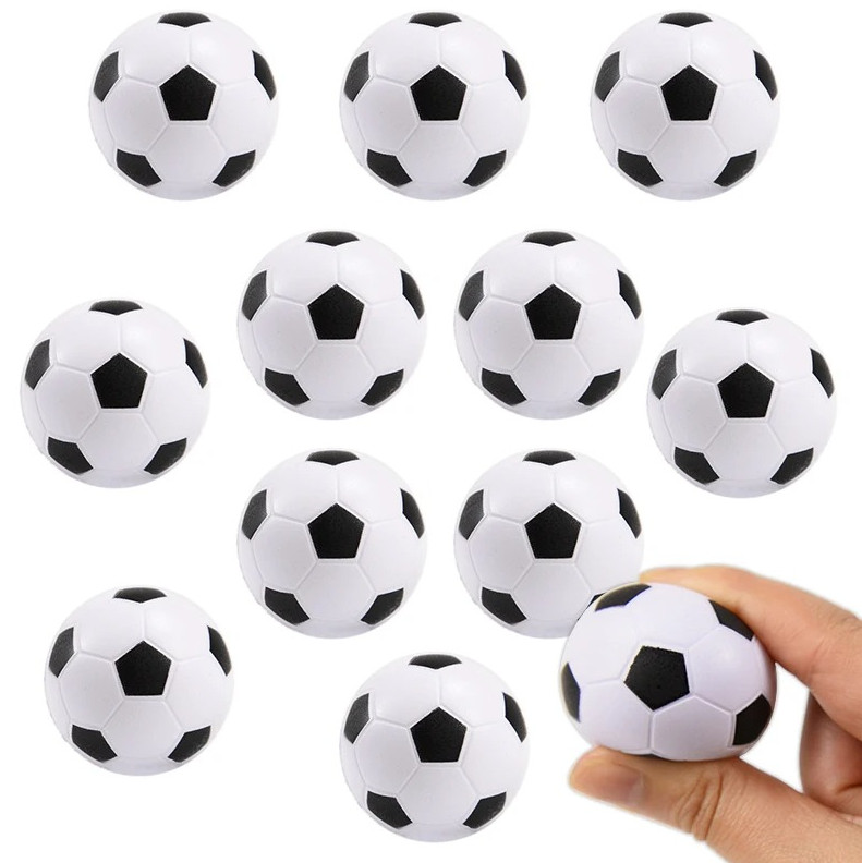 10pcs Sports Ball Stress Relief Squeeze Toys Party Favor Set