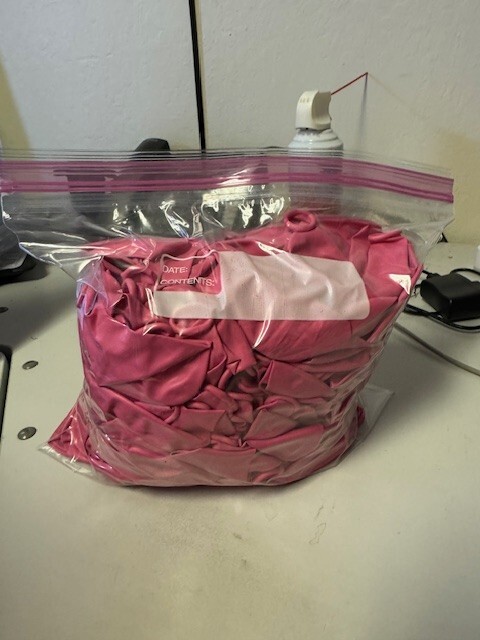 Bulk Lot of Classic Pink Latex Balloons 100+ Party Decoration New!!!