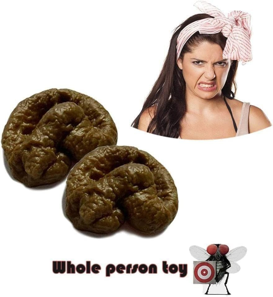 Brown Fake Poopy,Brown Realistic Fake Poop, Novelty Floating Fake Poop for April