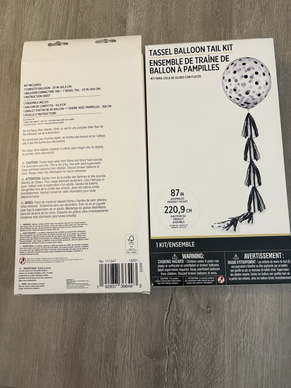 TASSEL BALLOON TAIL KIT