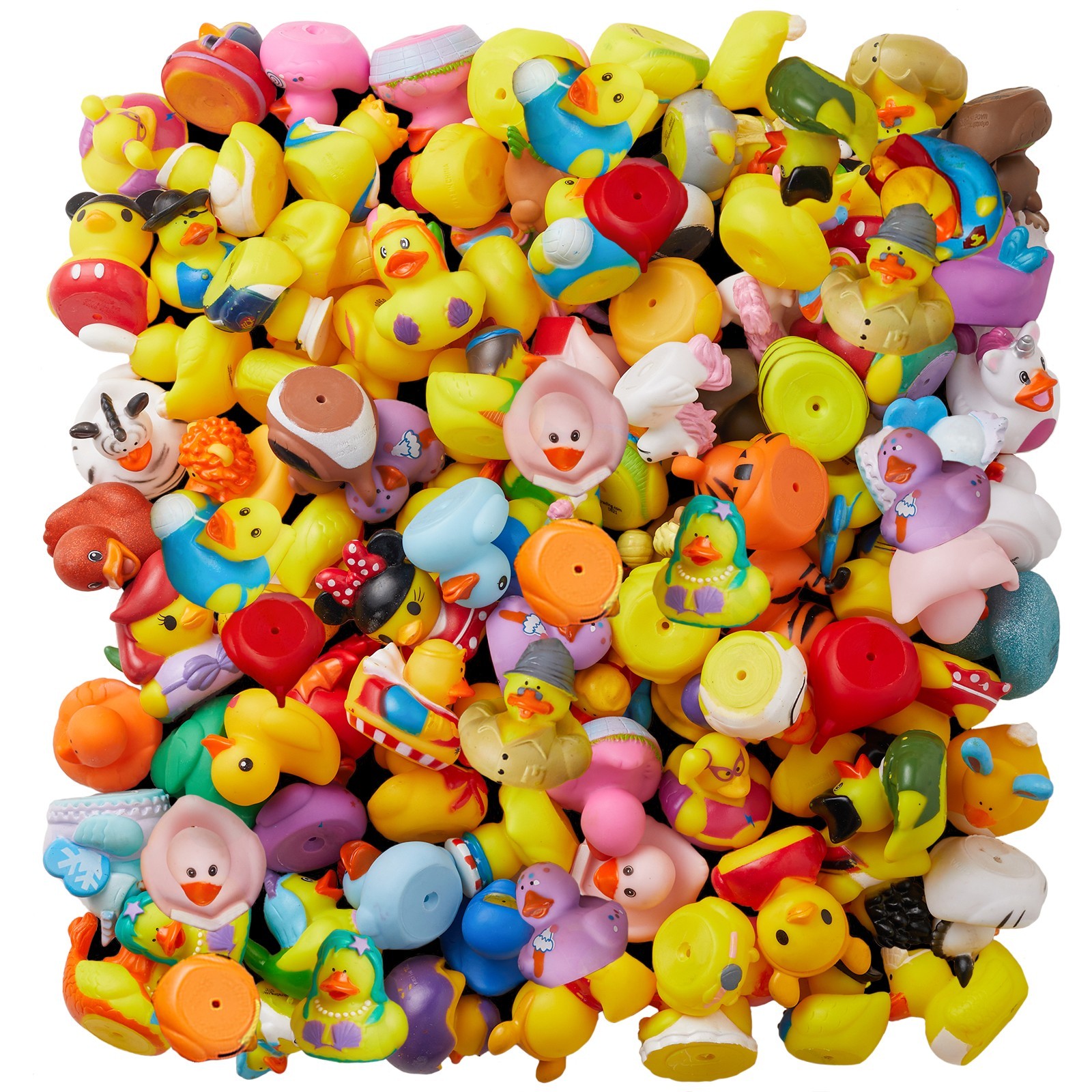 Rubber Ducks in Bulk,Assortment Duckies for Jeep Ducking Floater Duck Bath Toys
