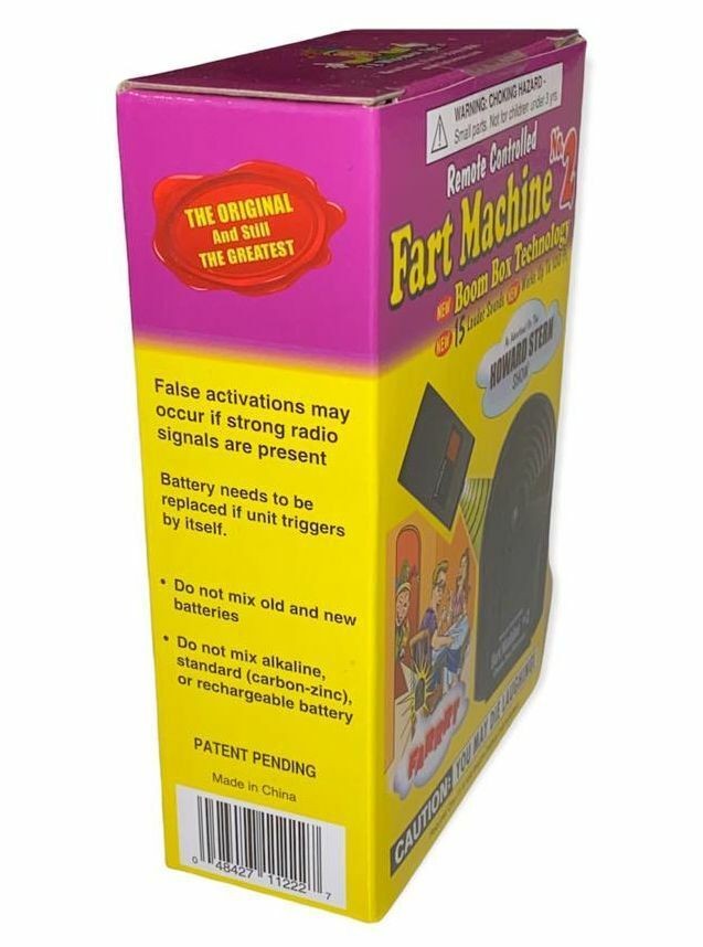 Fart Machine # 2 – NEW VERSION with remote + 1 Million Bill Bonus