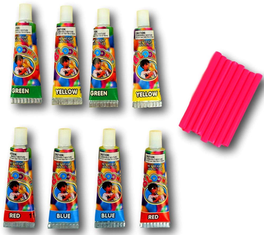 Bloonies Magic Plastic Bubbles Balloons Variety Pack 8 Tubes per Pack| Kids S…