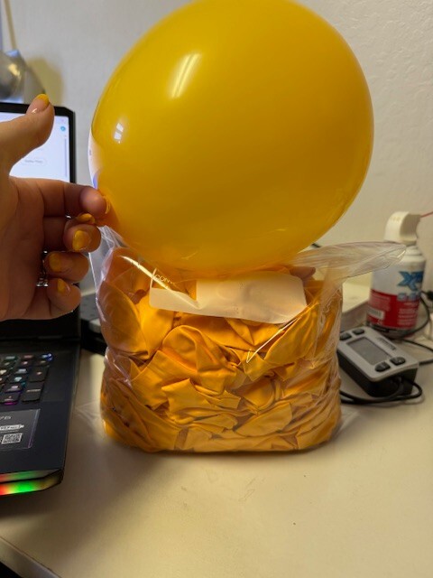 Bulk Lot of Orange Latex Balloons 100+ Party Decoration New!!!