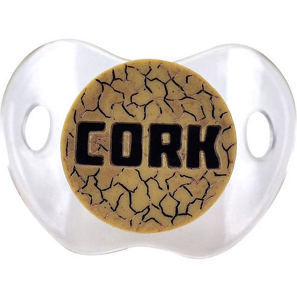 Funny Baby Pacifier Stick A Cork In It Novelty Gag Gift Adult Humor