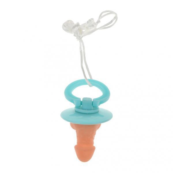 2 x Adult Penis Pacifier Willy Accessory Prop Joke Gag Hen Night Blue w/Rope