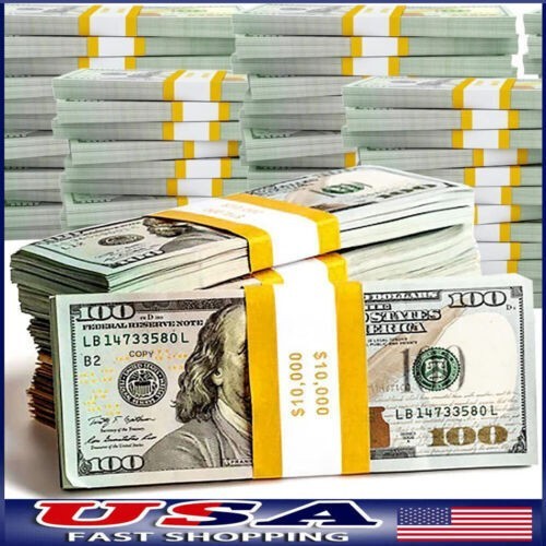 100-1000Pcs money props toy play fake bills for video, Learning Education Toys