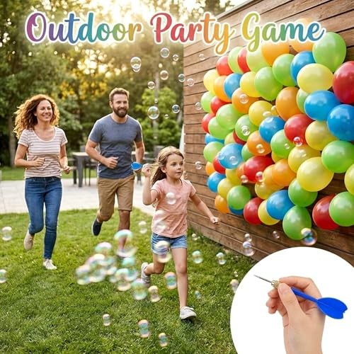 510PCS Dart Balloon Game Set – Carnival Games for Kids & Adults – Outdoor Party