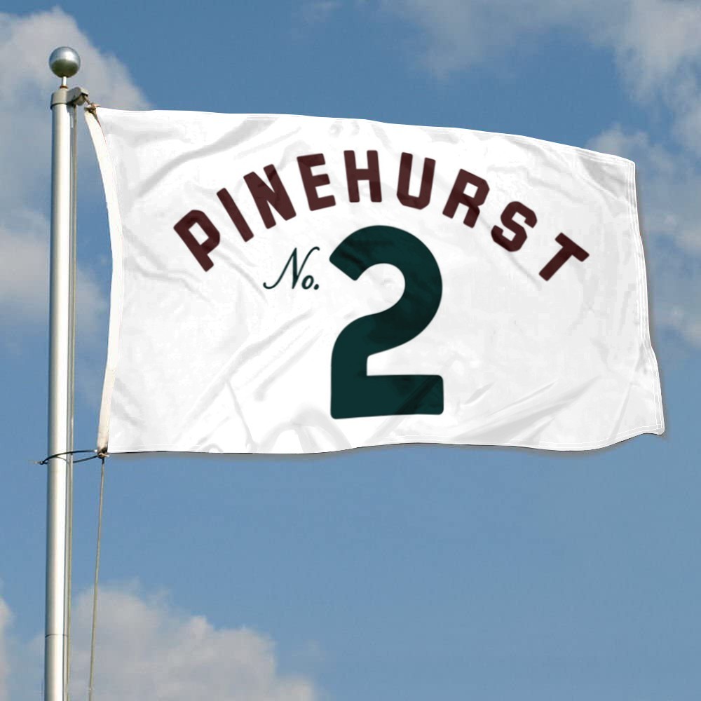 PINEHURST 1895 CLUB NUMBER NO 2 US OPEN Golf Club Flag 3x5Feet Garden Decor