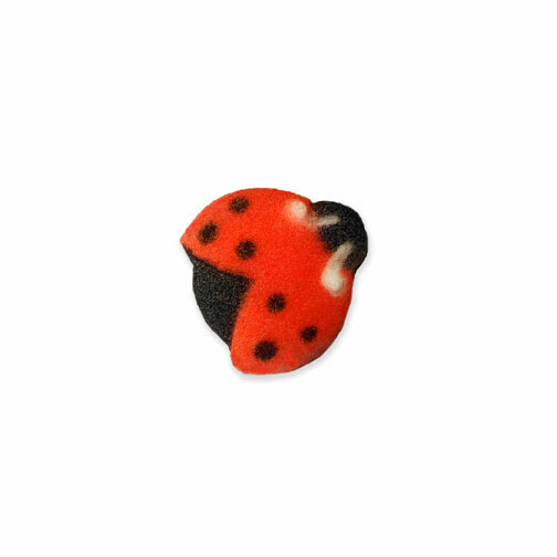 Spring Sugar Decor – Mini Ladybugs – Kosher, 12 pk
