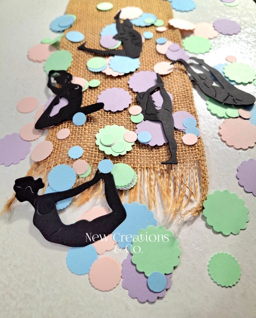 Yoga Confetti 150 Count Party Decorations Birthday Party Supplies