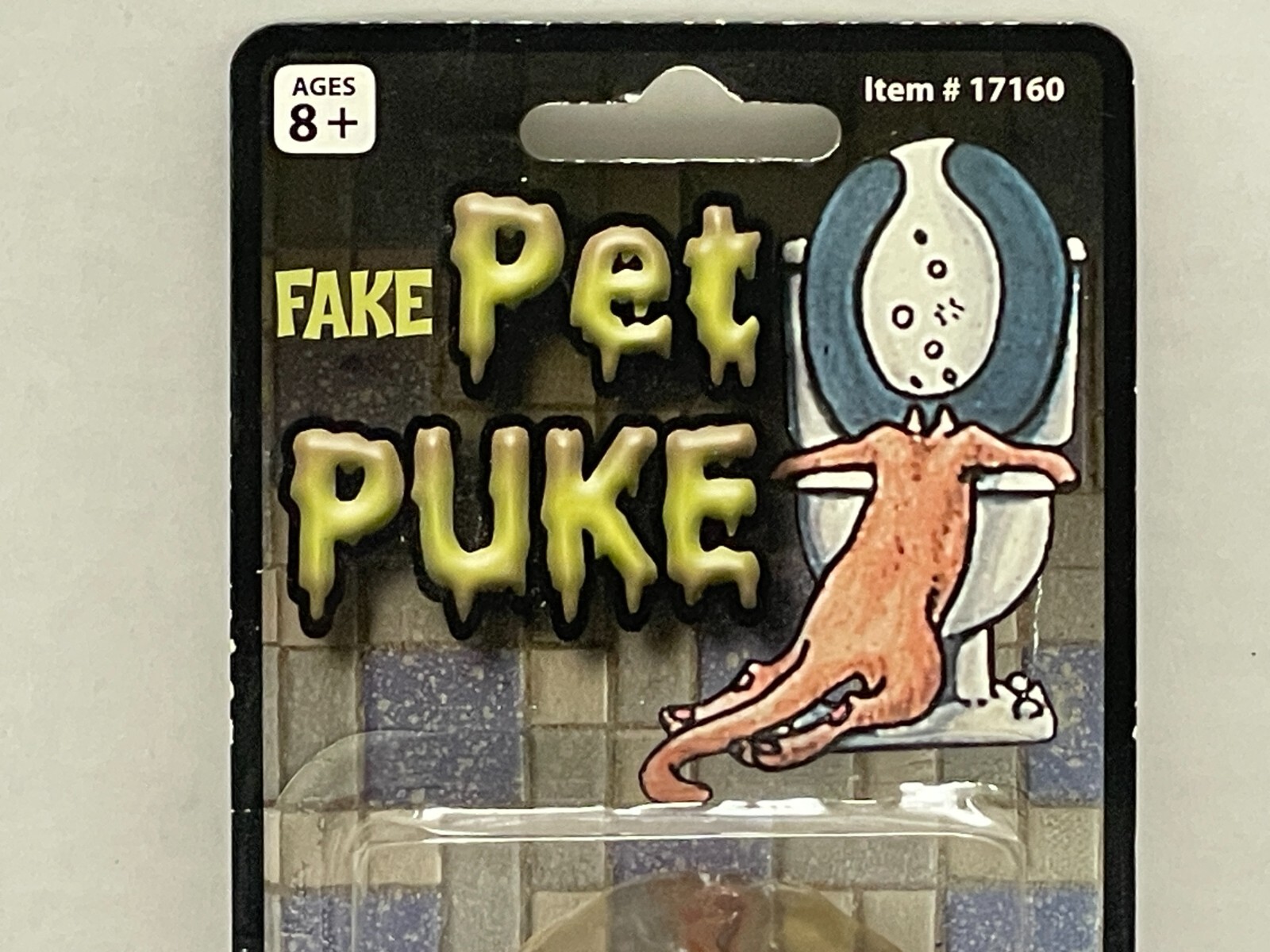 Vtg SEALED Forum Novelties Fake Pet Puke In Package 2014 Novelty Gag Prank Joke