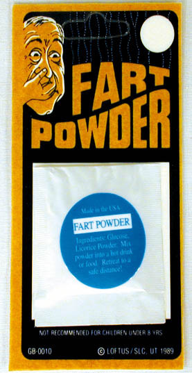 12 (1 dozen) Fart Powder Packs – Great Gag