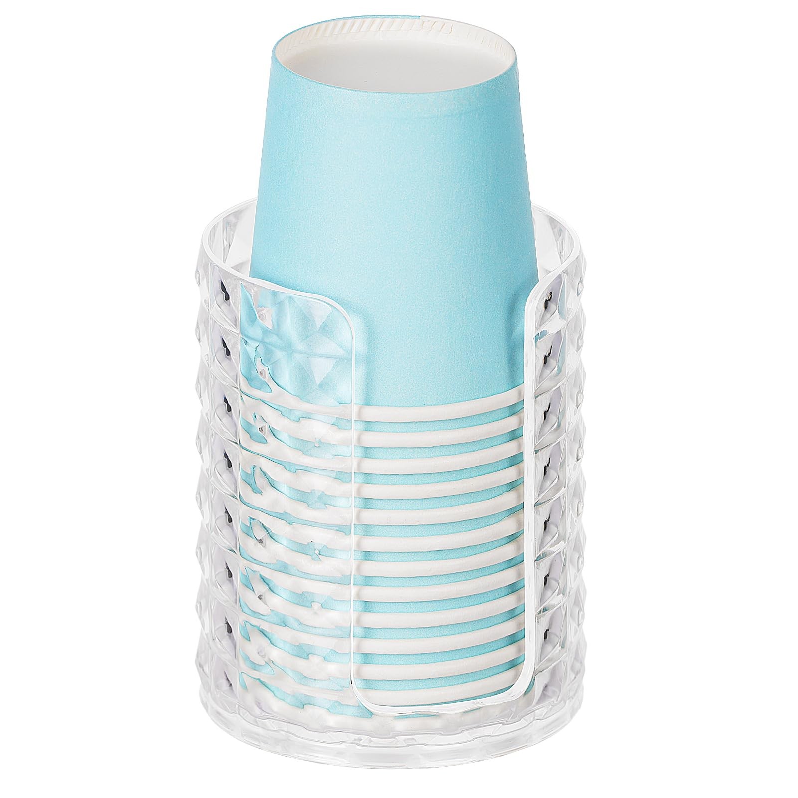 KIMERSE Bathroom Cup Dispenser, Mouthwash Cup Holder for 3oz Small Disposable Ri