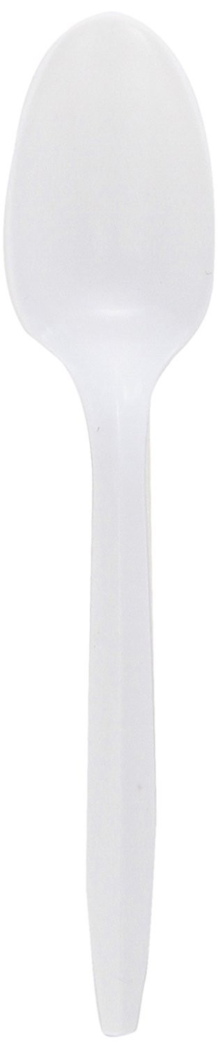 GJO20002 Polypropylene Medium-Weight Spoon, White (Pack of 1,000)