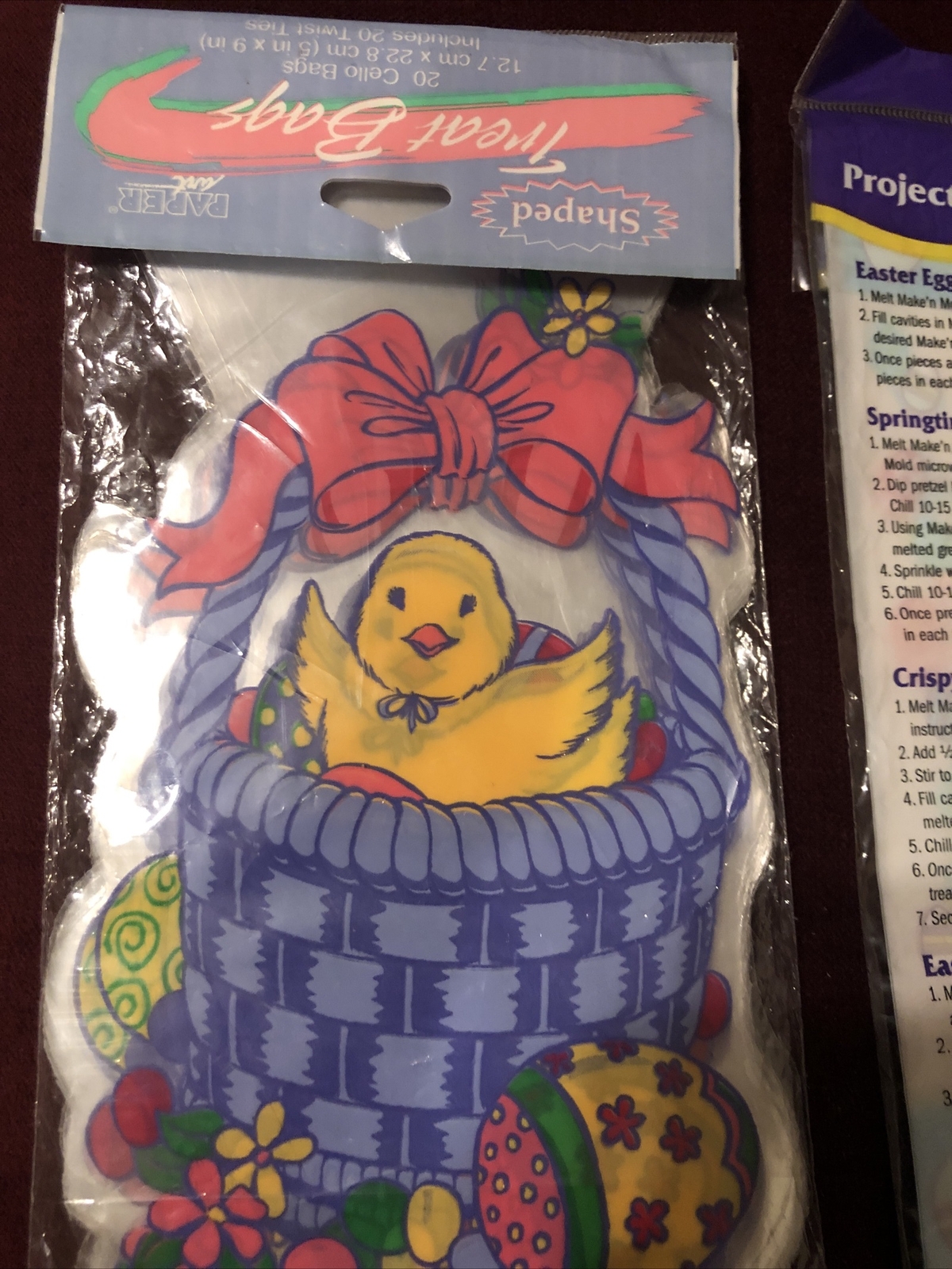Children’s Unisex, 3 Packs New Easter Treat Bags-20/each, Total 60 Bags