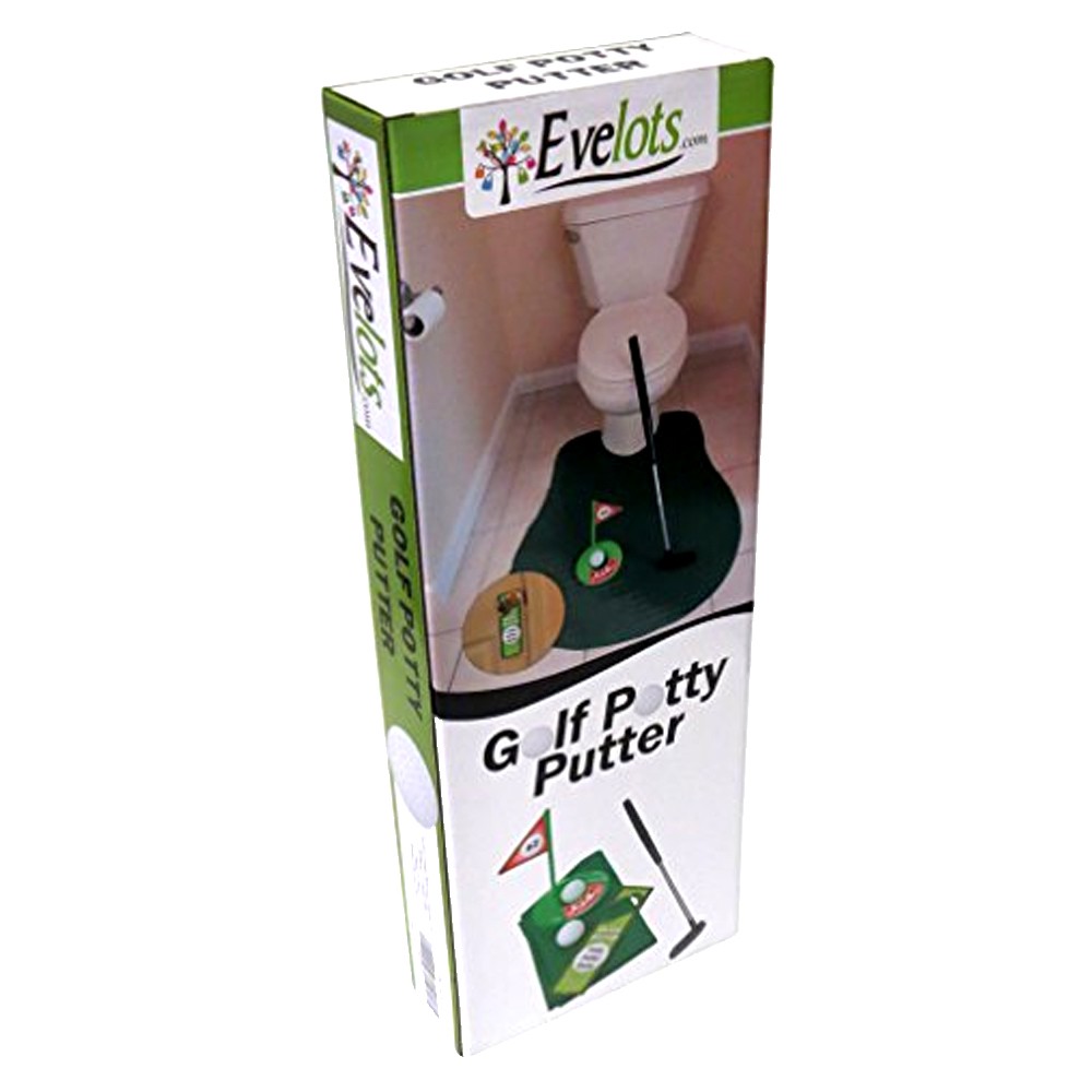 Potty Putter for Bathroom – Gag Gift for Golf Enthusiasts