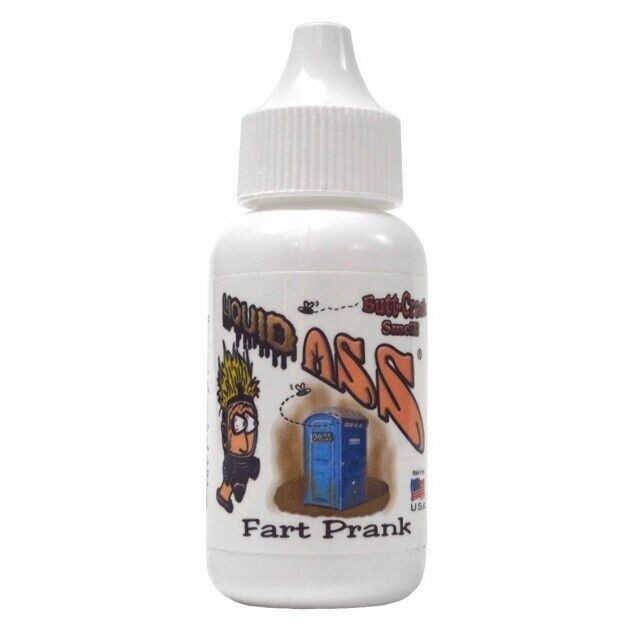 2 LIQUID ASS STREAMER TOPS – FART BOMB STINK SPRAY SMELL GAG JOKE PRANK GIFT