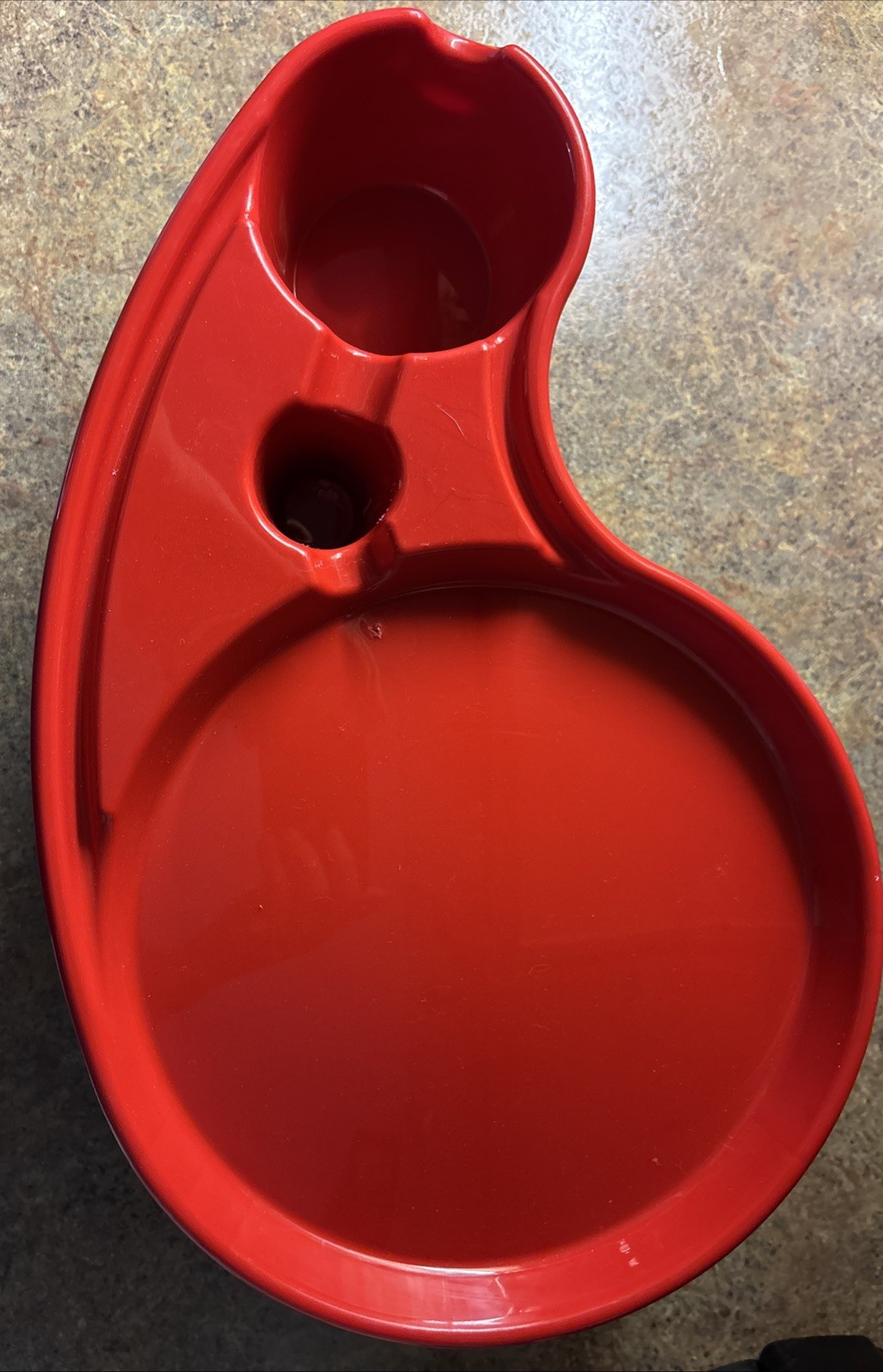 Lot Of 6 The Original Party Pal Plate For Camping Game Day Party Tray Travel New