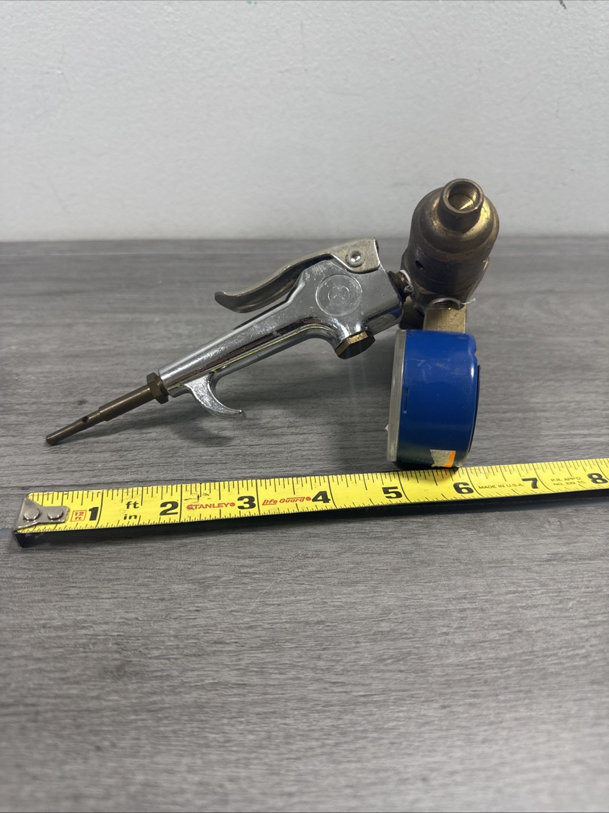 Conwin Balloon Inflator VTG Brass Antique Carnival Circus Clown