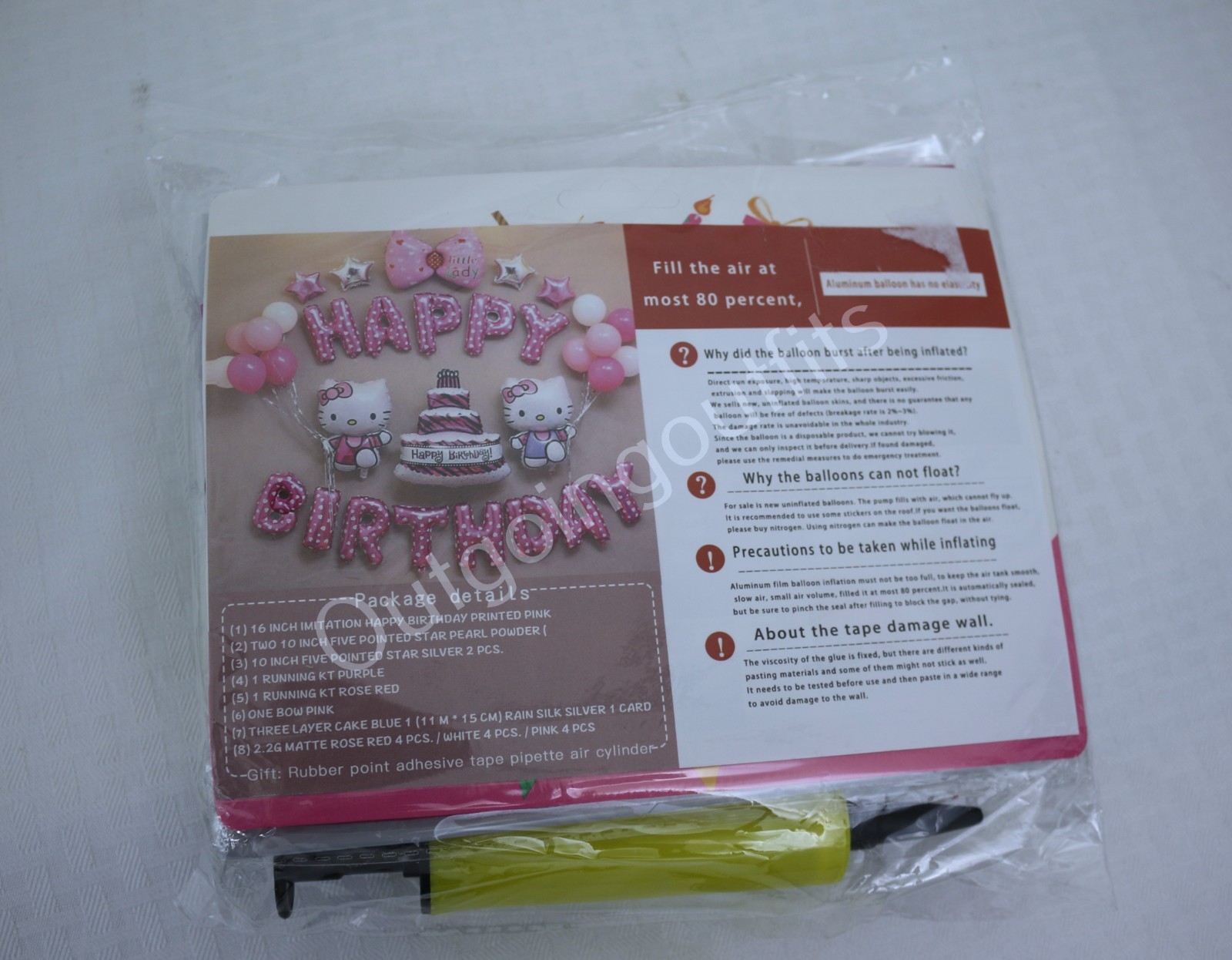 NEW 24 PCS- Hello Kitty Birthday Party Supplies Decorations For Girls and Toddle