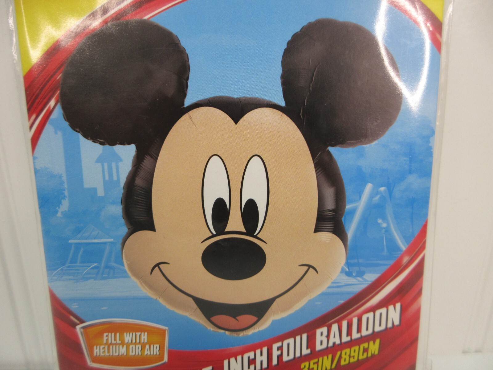 Disney Mickey Mouse Face All Occasion and For All Ages 35″ Foil Balloon