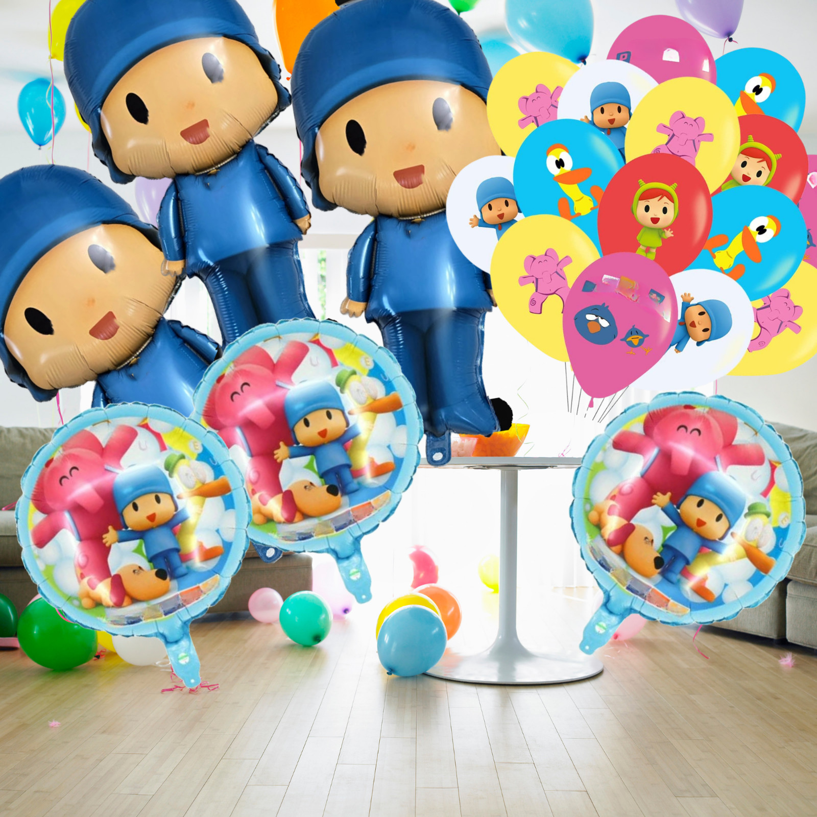 Pocoyo pato birthday party supplies favor centerpiece decoration event theme