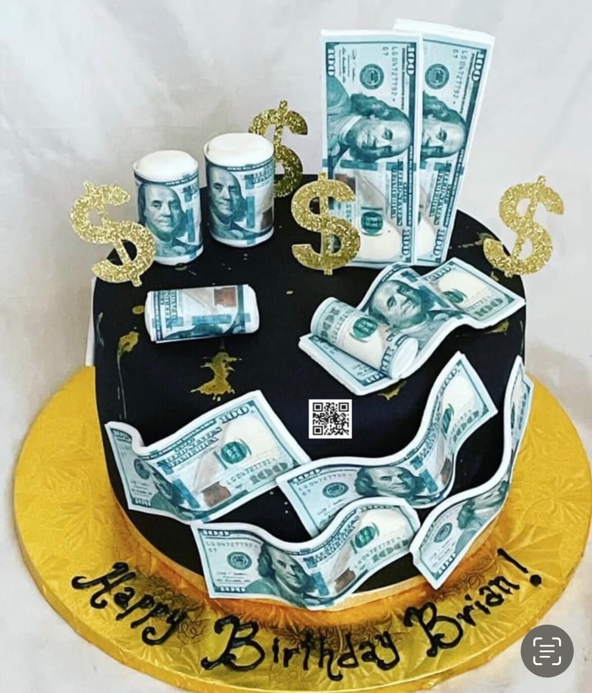 Edible 100 Dollar Bills For Cake Decorating Money Cake Toppers Edible Images