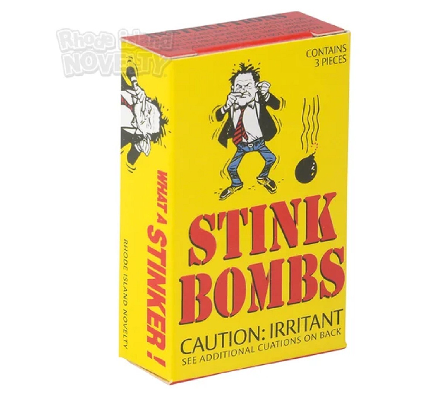 36 Stink Bombs – Stinky Glass Gag Prank Fart Joke (1 case of 36)