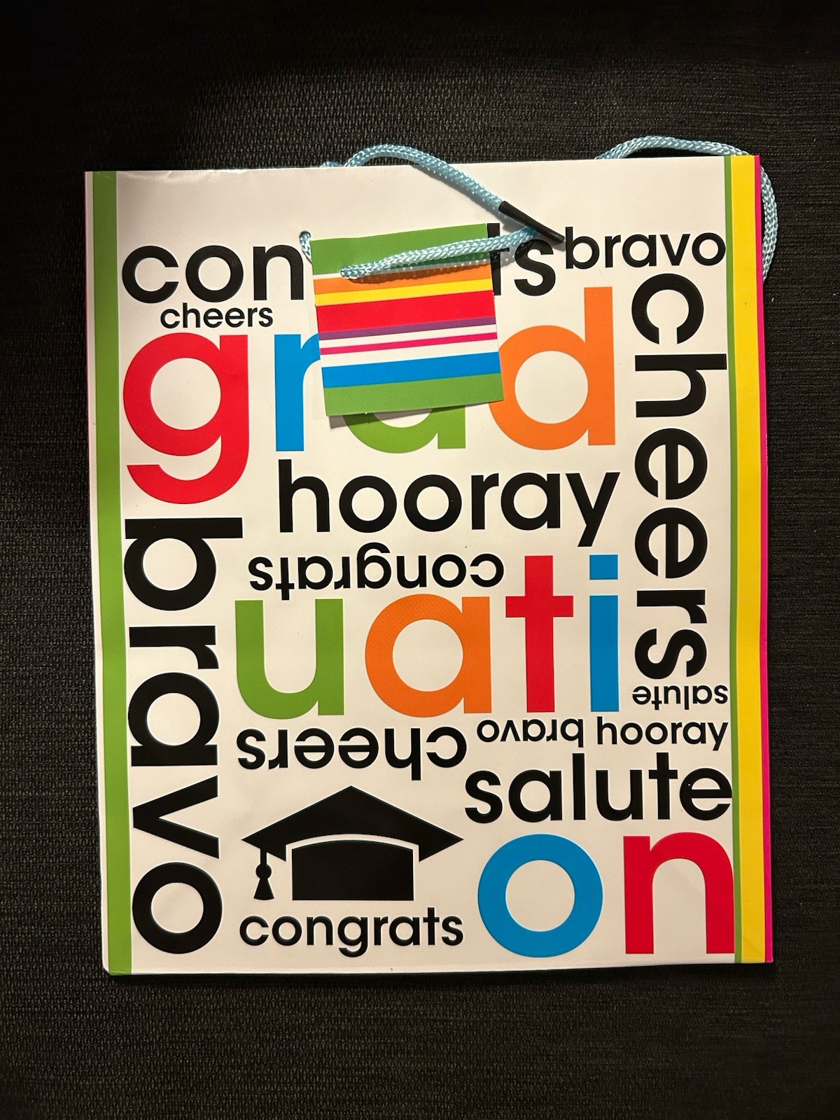 Oriental Trading 9×7 Medium Graduation Party Bags 12pk