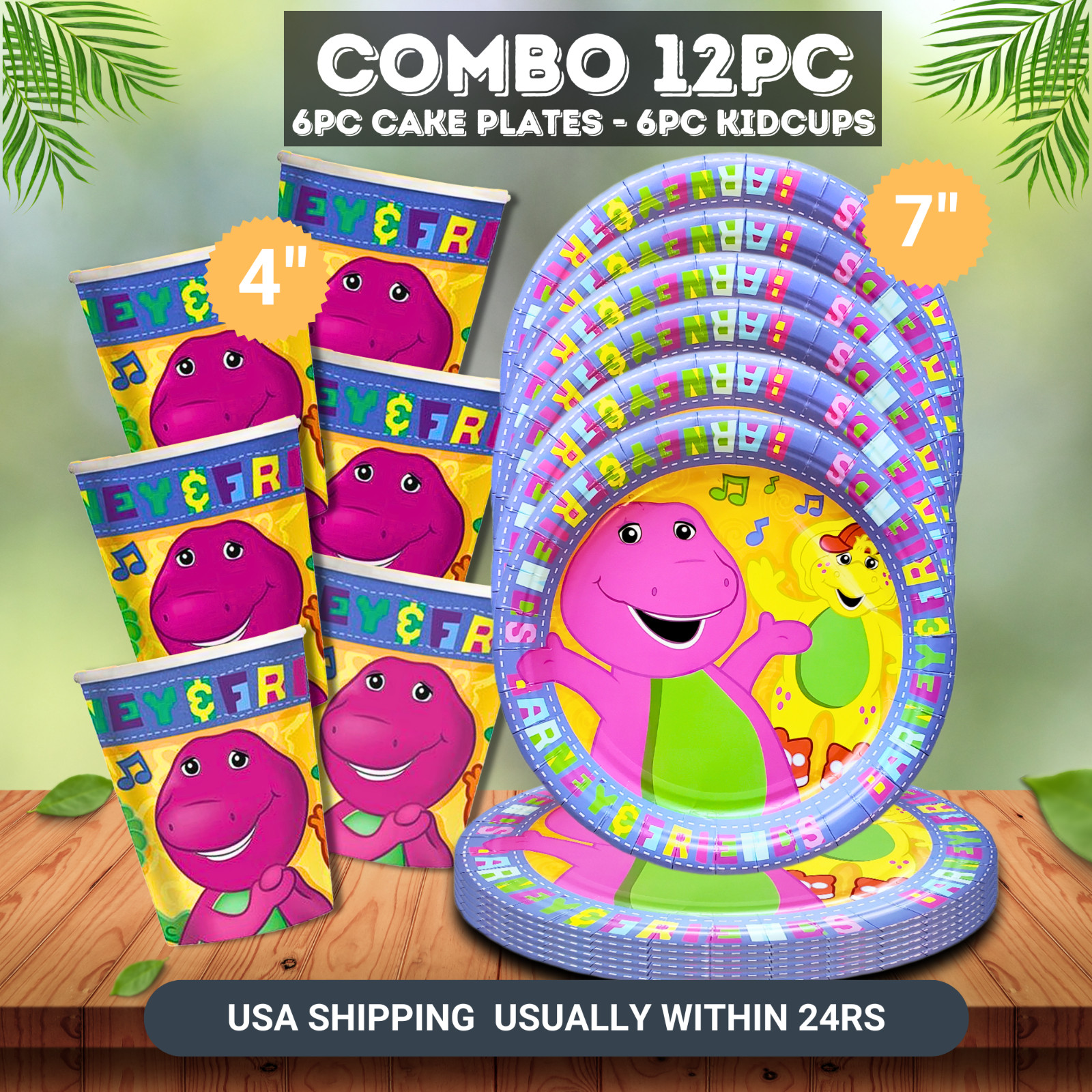 BARNEY cake birthday party decorations decor theme idea supplies BALLOON CUPCAKE