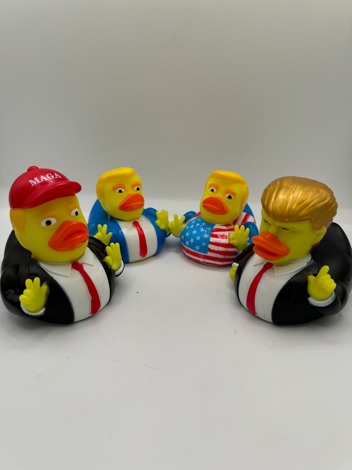 Donald Trump Rubber Duck for Jeep Ducking 2024 MAGA Rally Fight President Vance