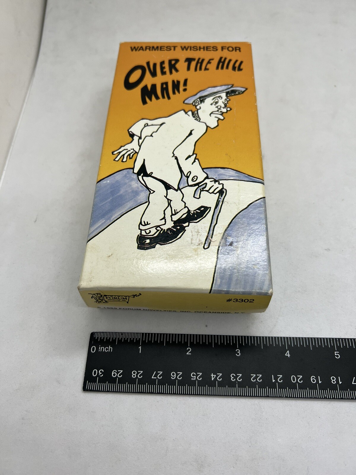 Vintage 1989 Forum Novelties Over The Hill Man Kit Fun Gag Gift
