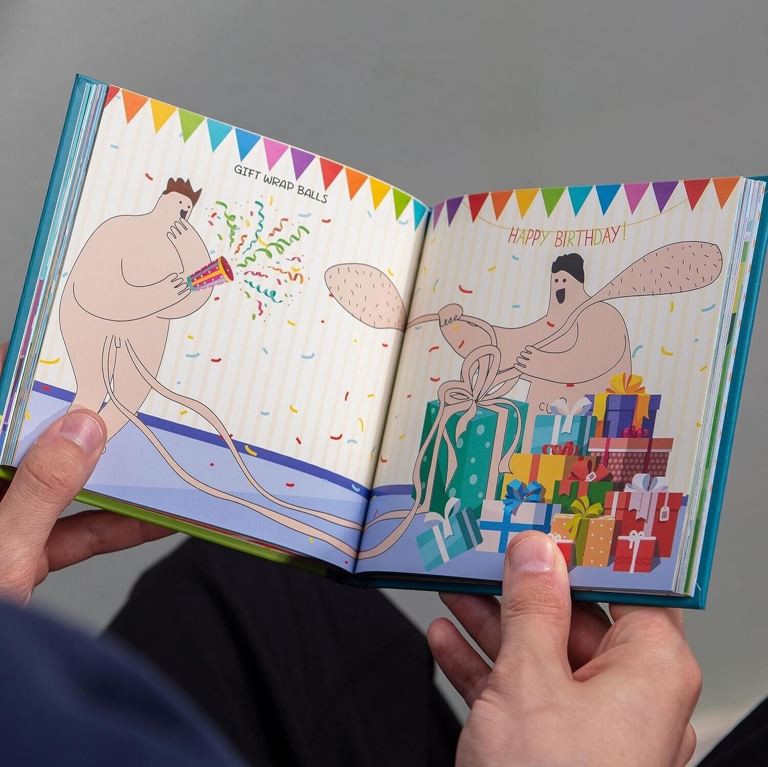 Little Book of Big Old Balls – Hysterical Gag Joke Adult Fun Party Gift