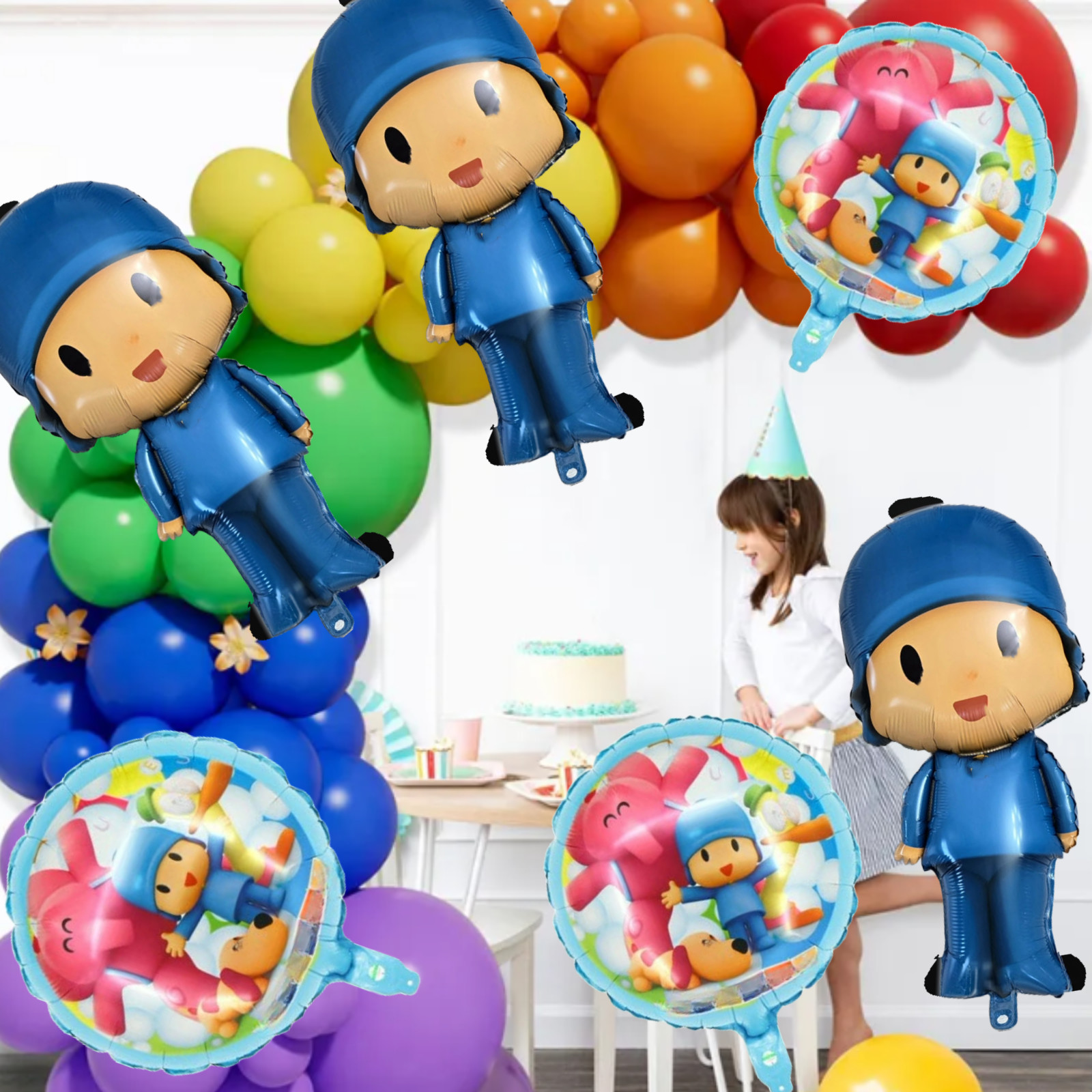 Pocoyo pato birthday party supplies favor centerpiece decoration event theme