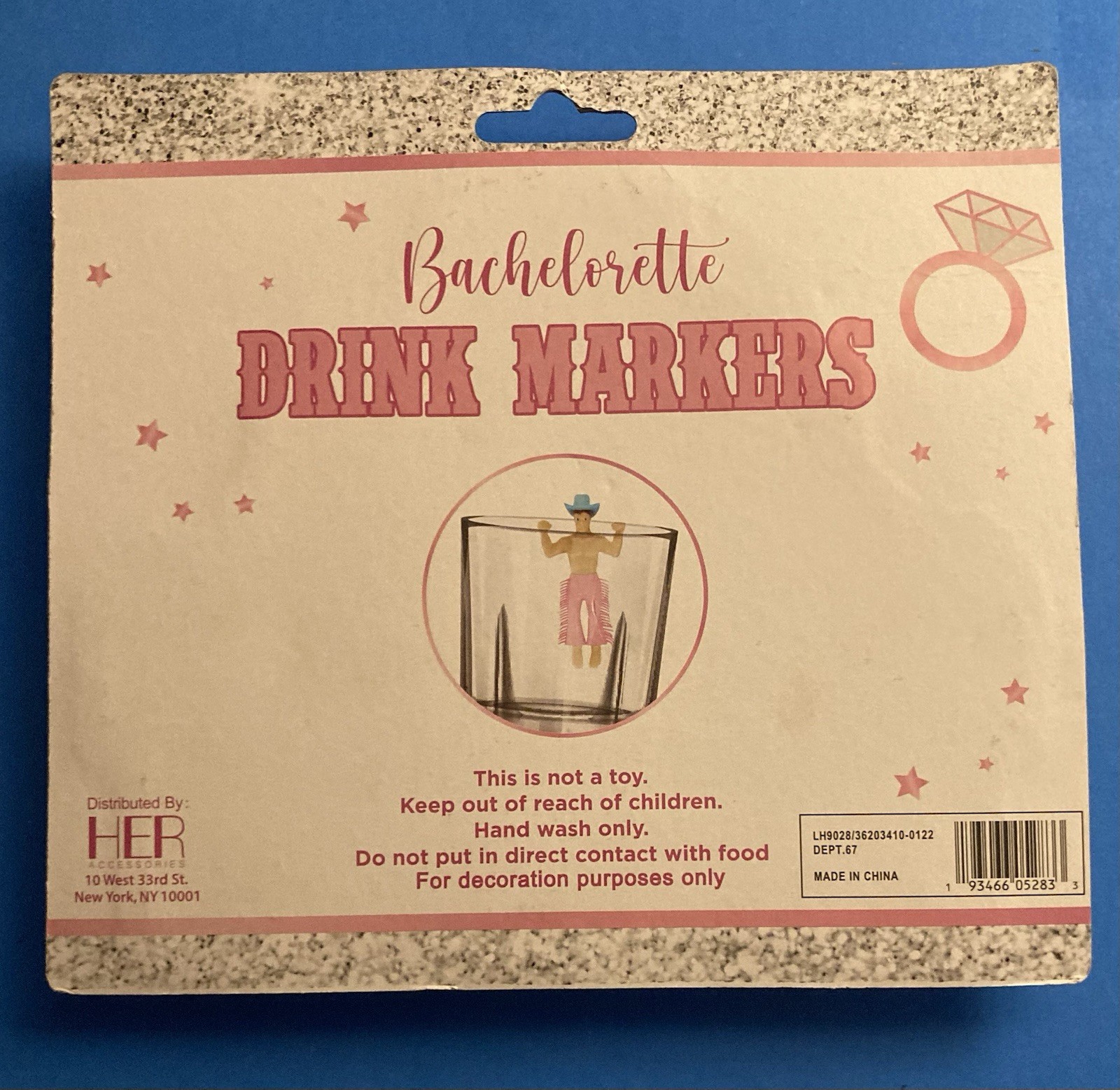 Drinking Buddies. Disco Cowboys Drinking Buddies / Decor Bachelorette. Lot of 3
