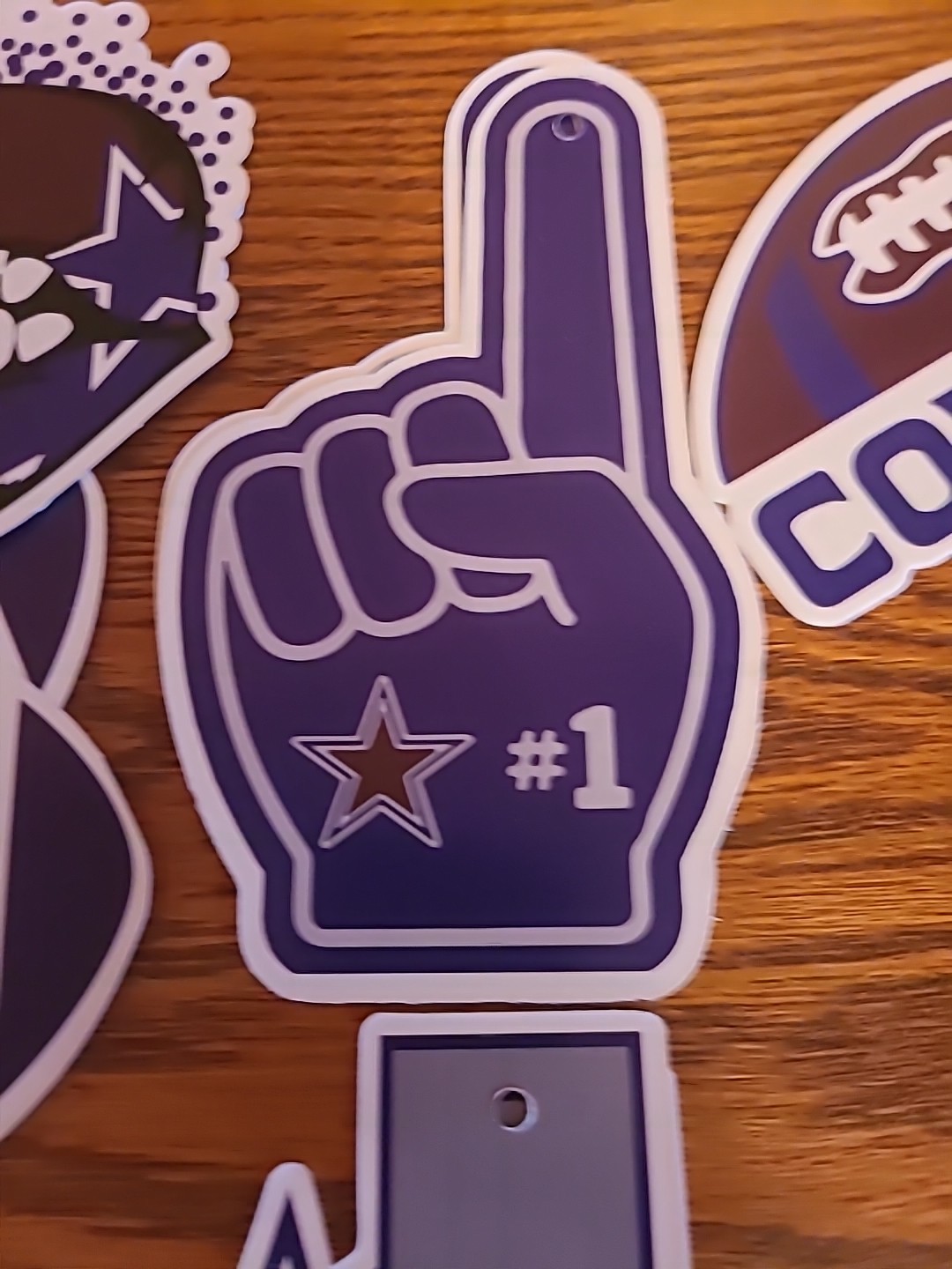 Dallas Football Party Decorations Football Hanging Swirl Sports Theme Dallas