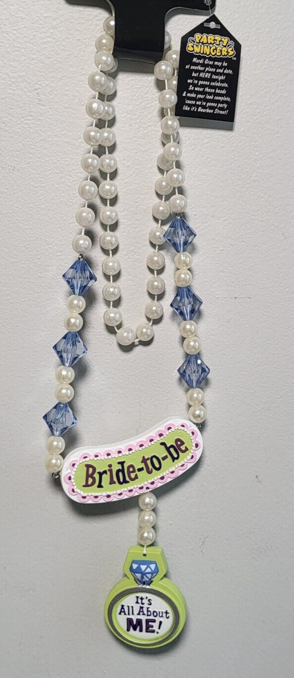 Bride-To-Be Necklace Party Beads Bachelorette Party Favors Wedding Supplies