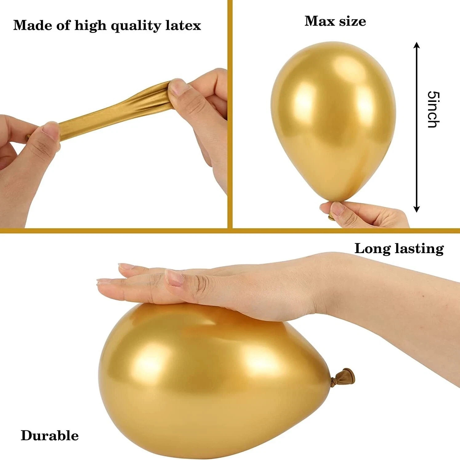 Pearl Chrome Party Balloons Sale Helium 12″ Latex Ballons Birthday Party Baloons