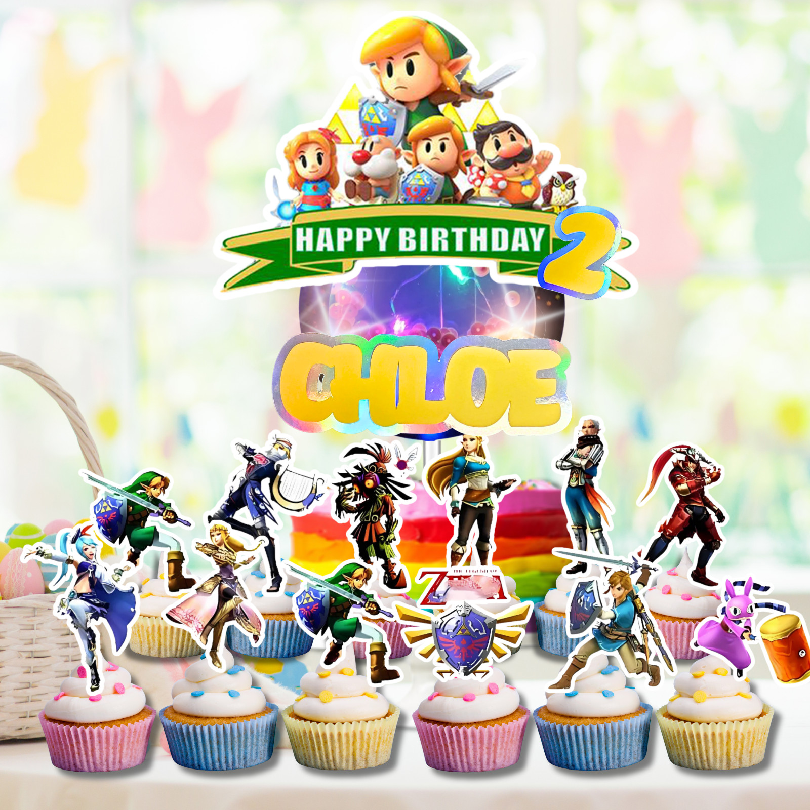 THE LEGEND OF ZELDA birthday party supplies favor centerpiece decoration event