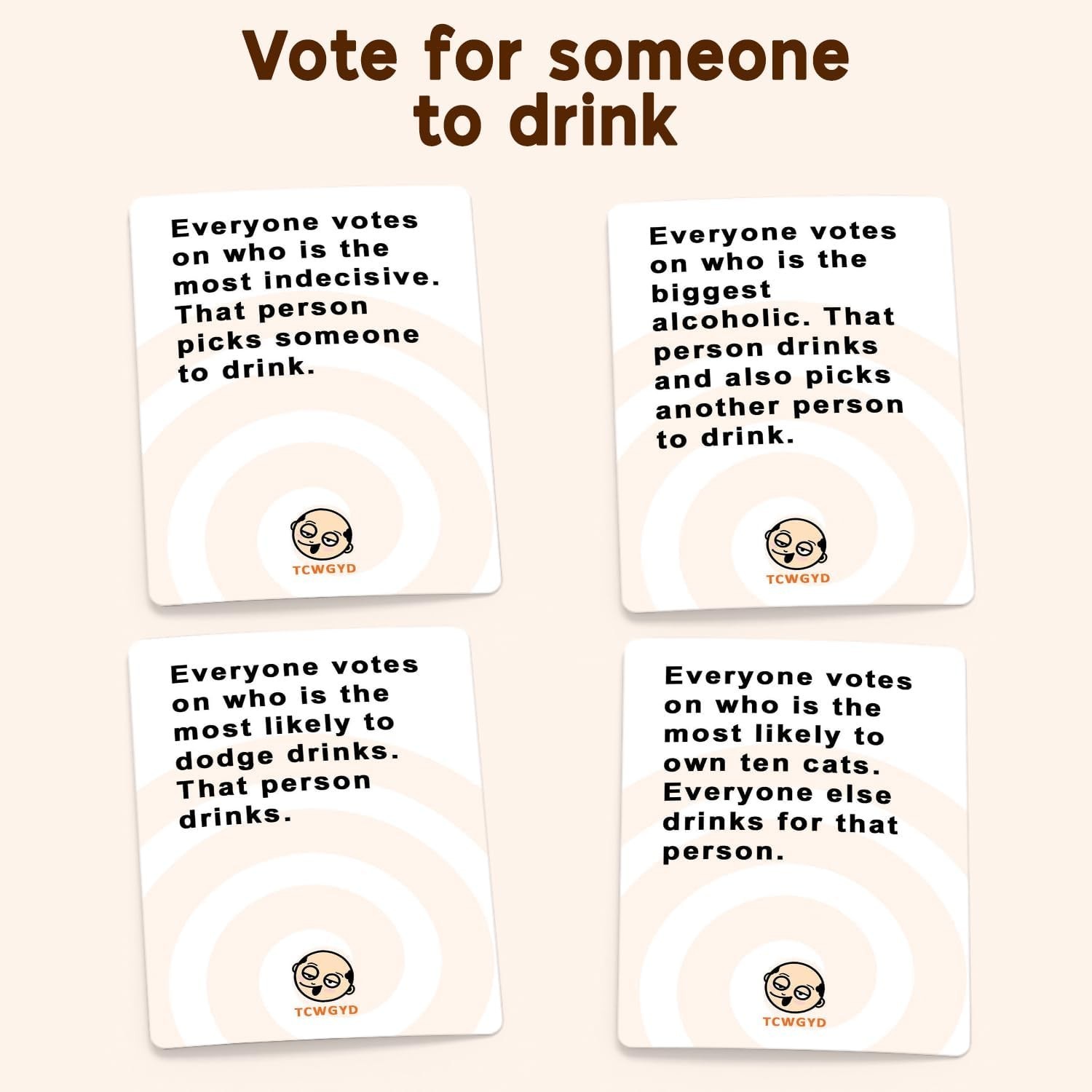 Fun Adult Drinking Game for Parties
